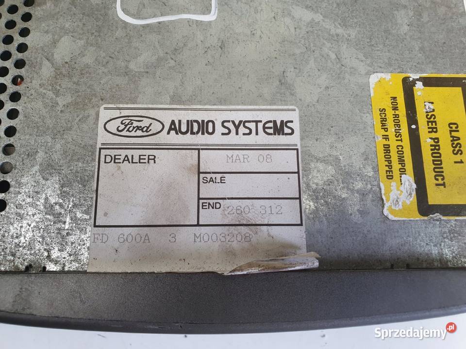 Ford Focus mk1 Transit mk6 RADIOODTWATRZACZ CD Janów
