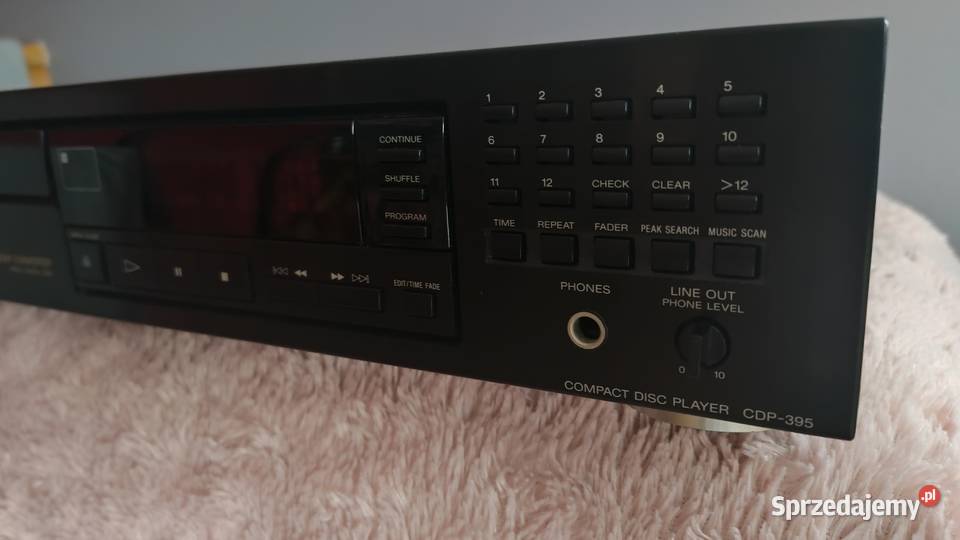 Odtwarzacz CD Sony cdp 395 sprzedam