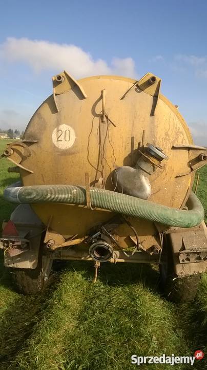 Beczkowóz WUKO Wschowa 3500L nieuszkodzony Książ Wielki