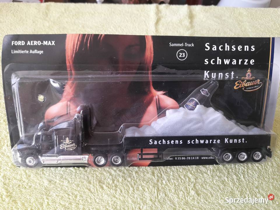 Kolekcjonerski model ciężarówki Ford Aero lubuskie Kostrzyn nad Odrą