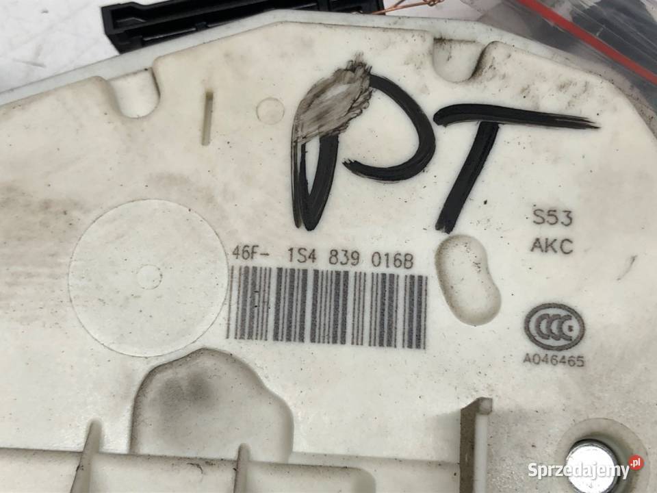 ZAMEK DRZWI PRAWY TYŁ SKODA FABIA II Hatchback podkarpackie sprzedam