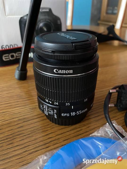 Zadbany mało używany Canon 600D 4100 dodatki Kudowa-Zdrój