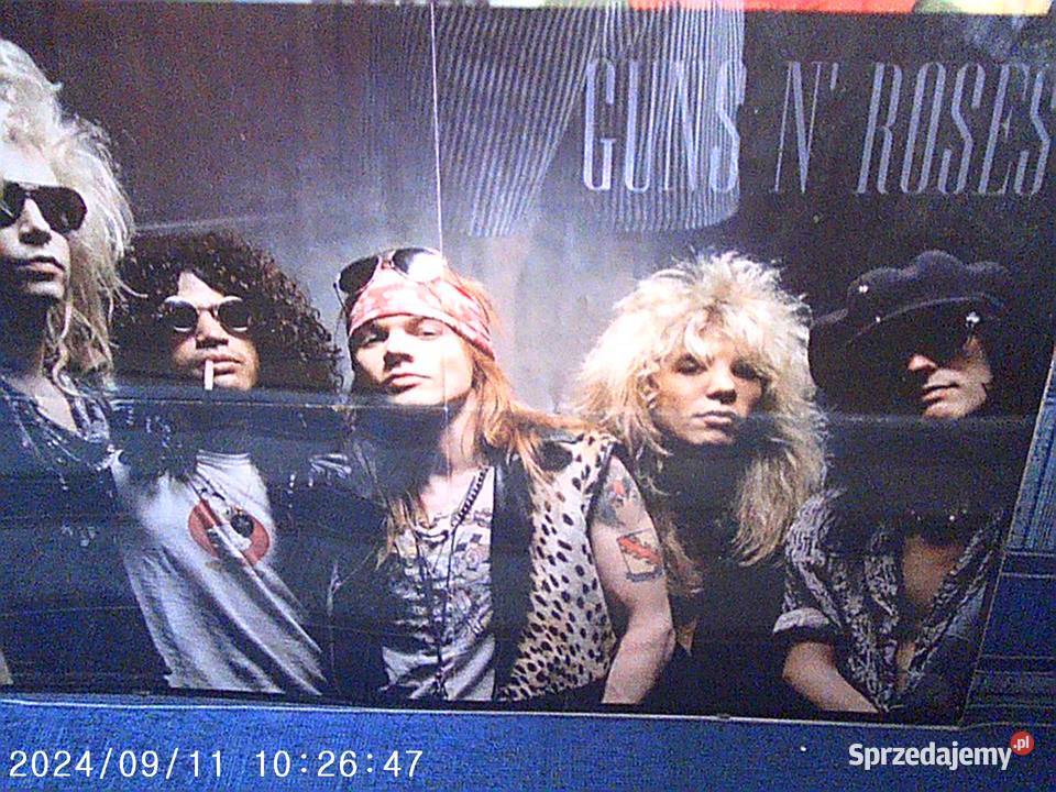 Guns N Roses LOGO Plakat 60x80 plakat członków Warszawa sprzedam
