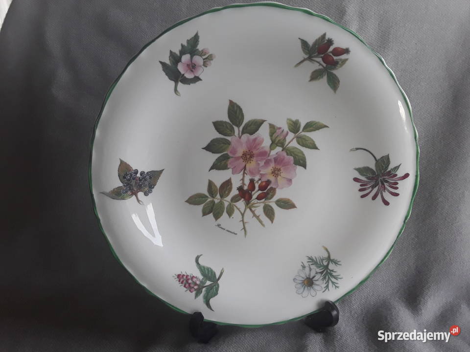 Talerz kolekcja Edwardian Anglia róże Rosa