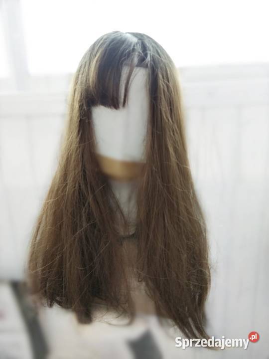 Peruka damska z odrostem grzywką i przedziałkiem mazowieckie Legionowo
