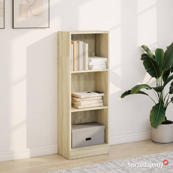 Regał dąb sonoma 40x24x109 materiał Regały Warszawa