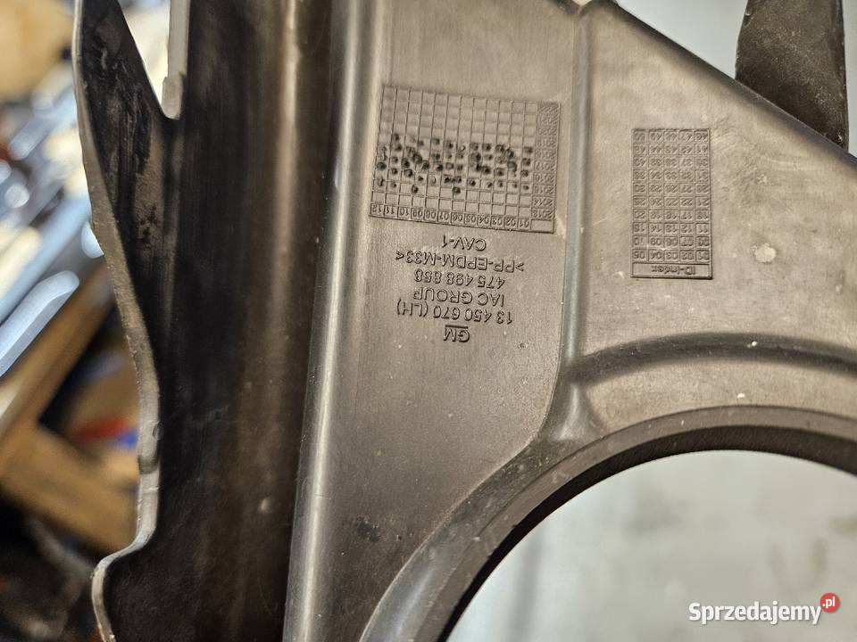OPEL CORSA E KRATKA LEWA ZDERZAKA PRZÓD 13450670 Międzychód