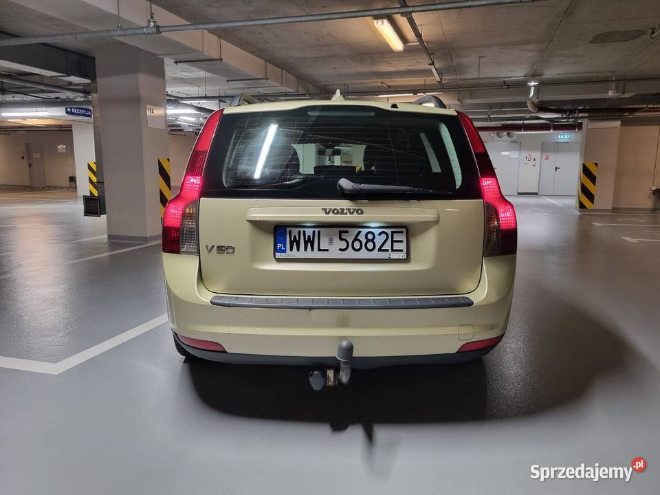 Volvo V50 20D 2007r kupiony w polskim salonie Ząbki