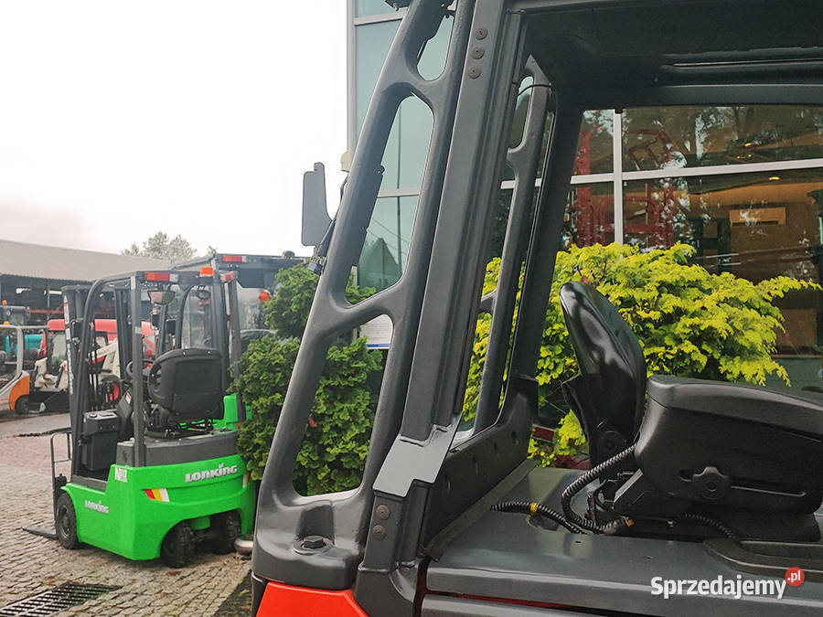 Wózek widłowy Linde E25H01600 triplex 533 m