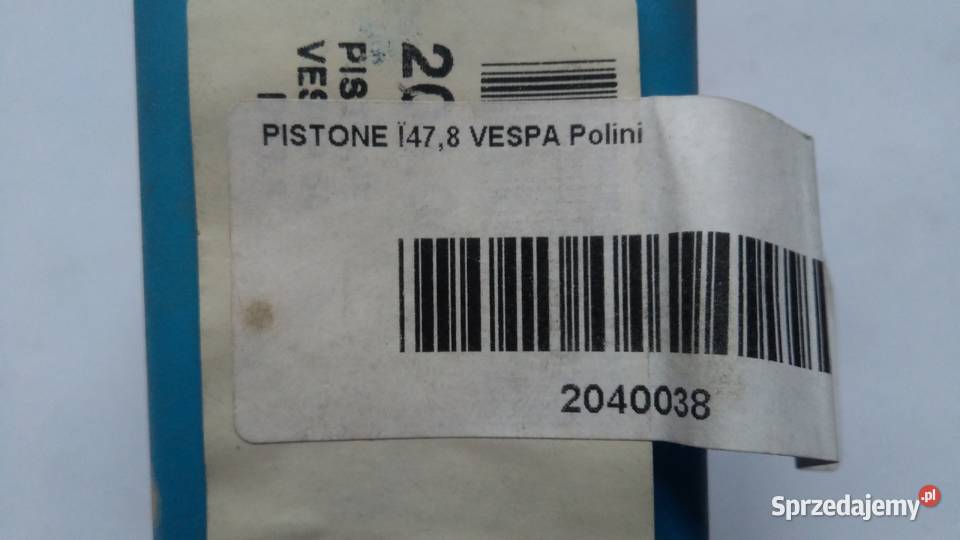 Tłok Polini 478 mm PIAGGIO VESPA 50 2040038 Bielsk Podlaski