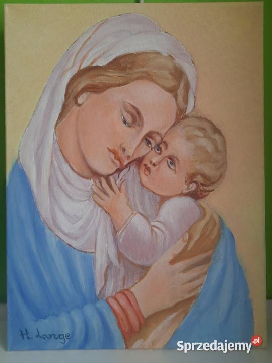 Obrazki religijne 30 x 40 Hieronim Lange Poznań