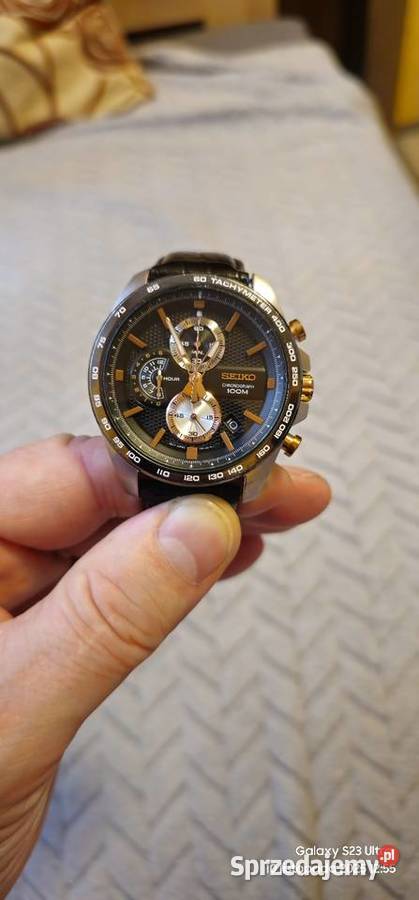 Zegarek seiko 44mm Quartz chronograph łódzkie Łódź