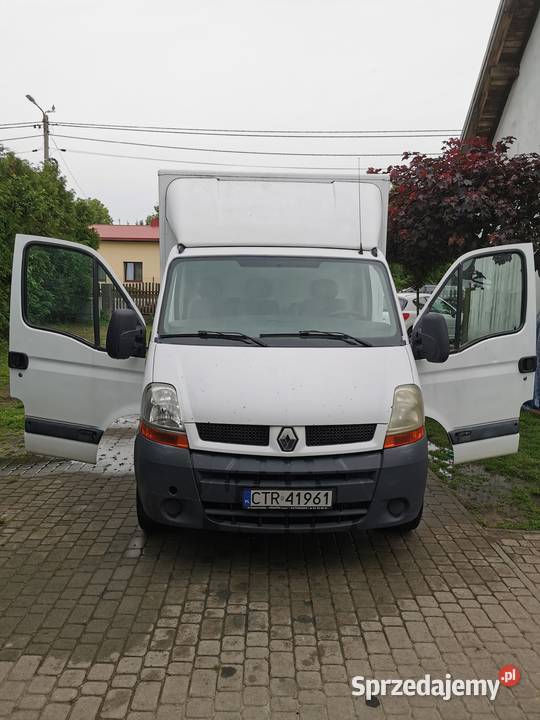 Renault master 25 dci kontener welurowa tapicerka kujawsko-pomorskie