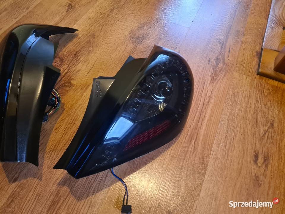 Lampy Tył Corsa D 3D led dymione osobowe Lampy tylne małopolskie Chrzanów