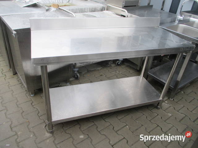 Stół Gastronomiczny Z Półką Przyścienny 1406085 wielkopolskie