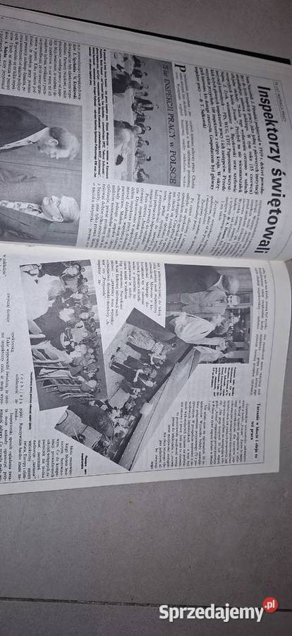 ATEST 1994 Inspekcja Pracy bezpieczeństwo Antykwariat Łęczyca sprzedam