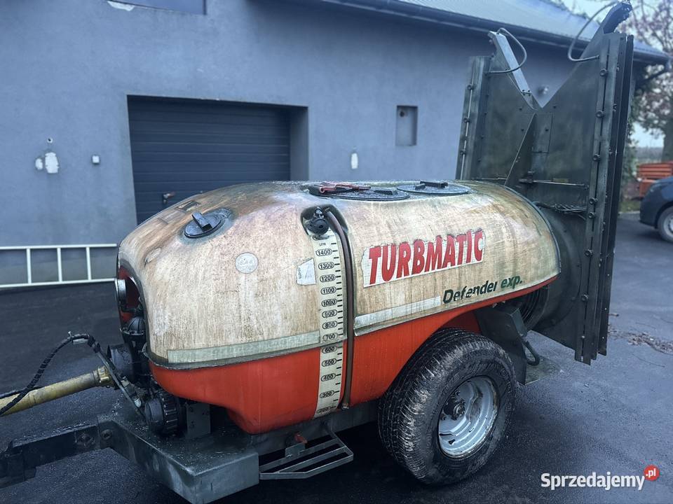 Opryskiwacz włoski Turbomatic SAE 1600 L Nowe Szwejki
