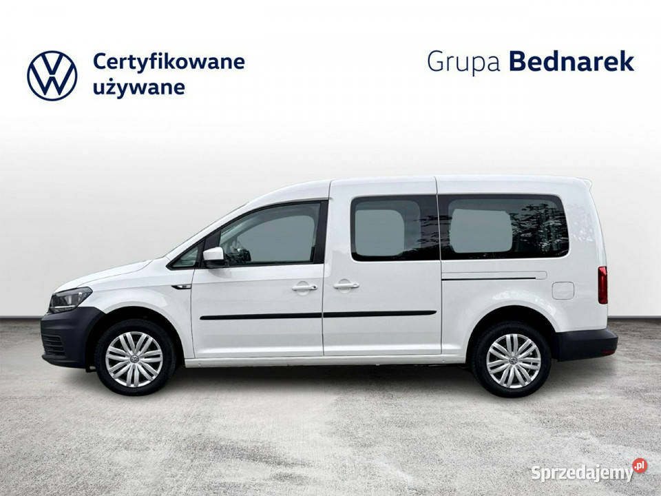 Volkswagen Caddy Bezwypadkowy Salon Polska ABS Łódź