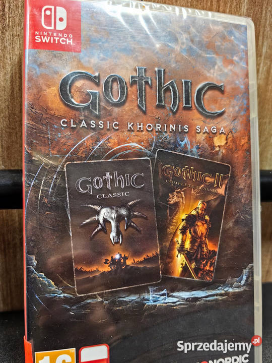 GOTHIC classic khorinis saga 1 2 NOWA Nintendo Wrocław sprzedam