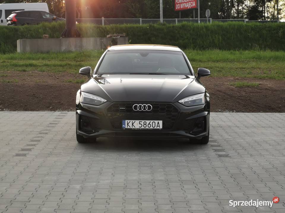 Audi a5 Quattro Automat Matrix 20 TFSI 252 2020 benzyna Kraków sprzedam
