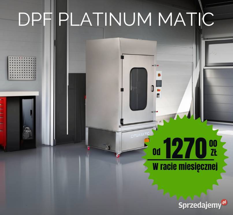 Maszyna do czyszczenia filtrów DPF Platinum małopolskie Andrychów