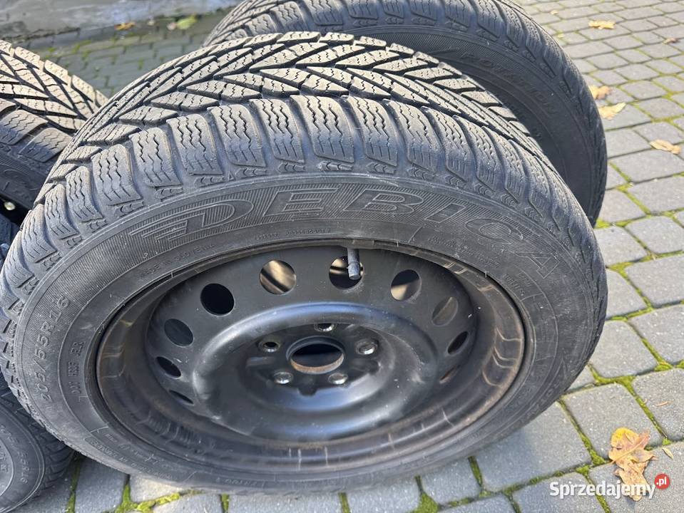 Koła 16 komplet 4 20555R16 Dębica zimowe mazowieckie Mińsk Mazowiecki
