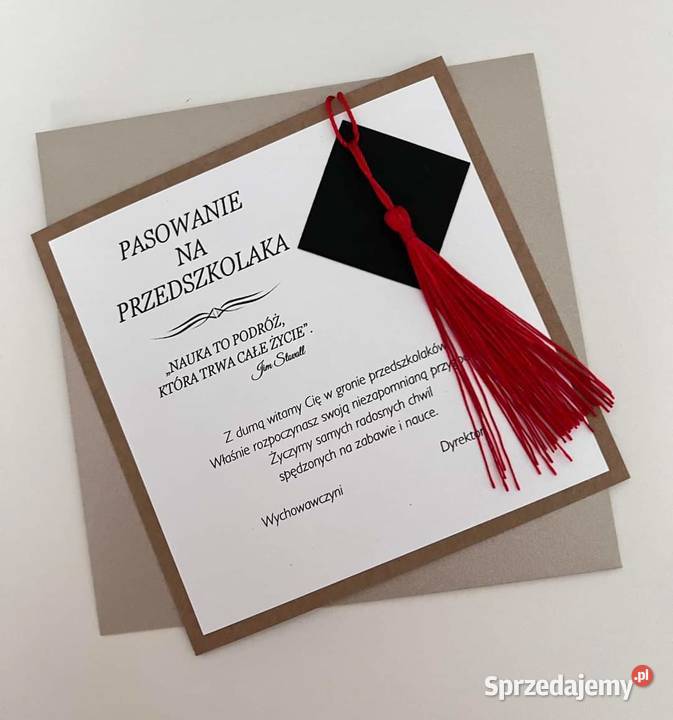 Rozpoczęcie roku przedszkole szkoła pasowanie sprzedam