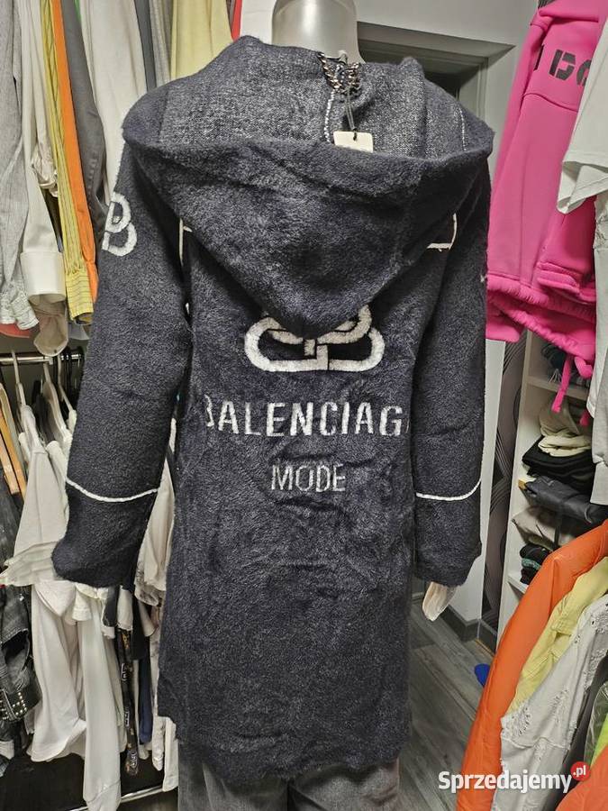 Alpaka Balenciaga czarny Mucharz