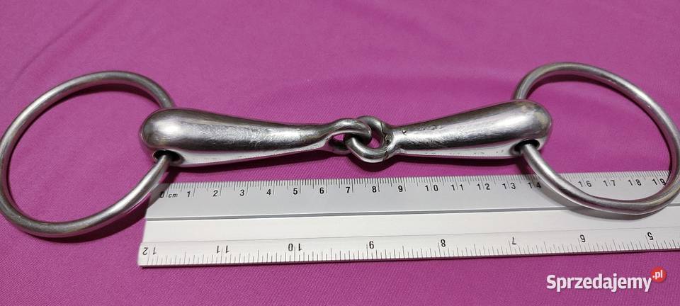 Wędzidło puste pojedynczo łamane 135 19 mm