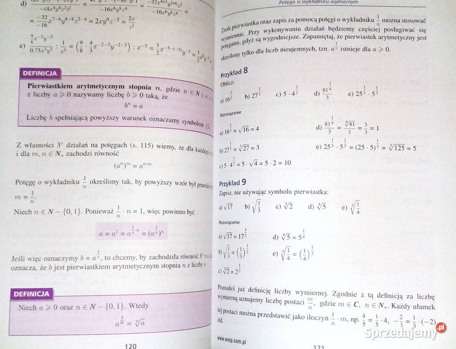 Matematyka 1 Podręcznik M Trzeciak M Jankowska Rok wydania 2002 lubelskie Chełm sprzedam