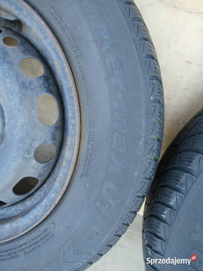 opony zimowe z felgami Opel Corsa C 15580R13 świętokrzyskie sprzedam