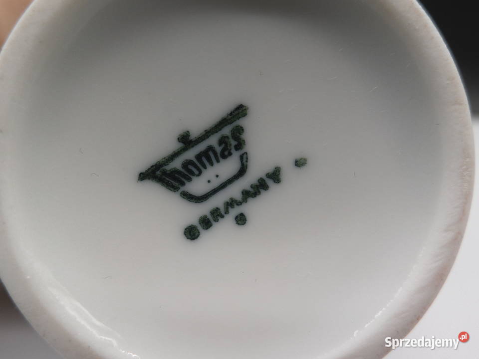 Porcelanowy biały wazon Thomas Raszków