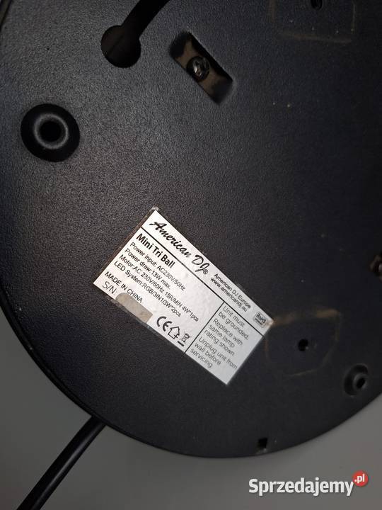 Efekt dyskotekowy American DJ Mini Tri Ball światło i efekty