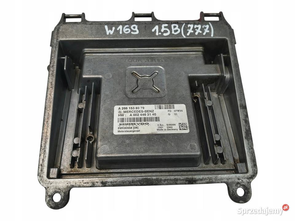 STEROWNIK SILNIKA Mercedes W169 15 8V komputer Chełm