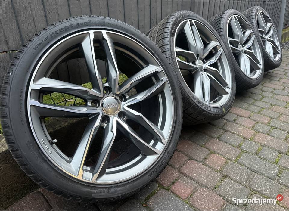 Zimowe 19 Audi A4 A5 A6 felgi koła komplet 5x112 wielkopolskie Lubasz