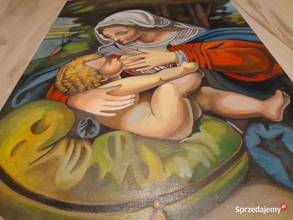Sprzedam obraz Matka boska karmiąca mazowieckie Warszawa