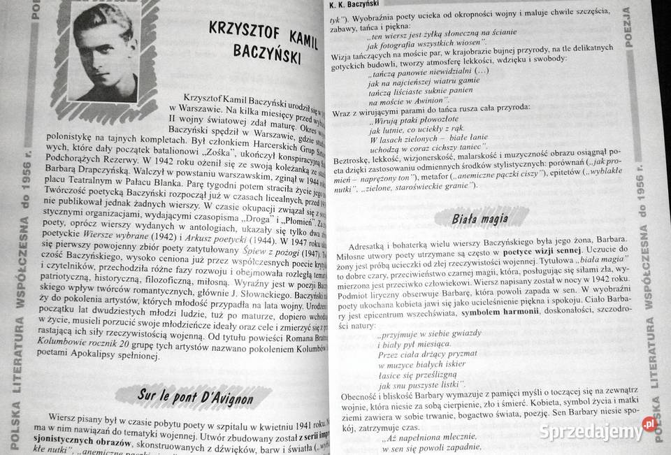 Opracowania lektury i wiersze 7a Polska