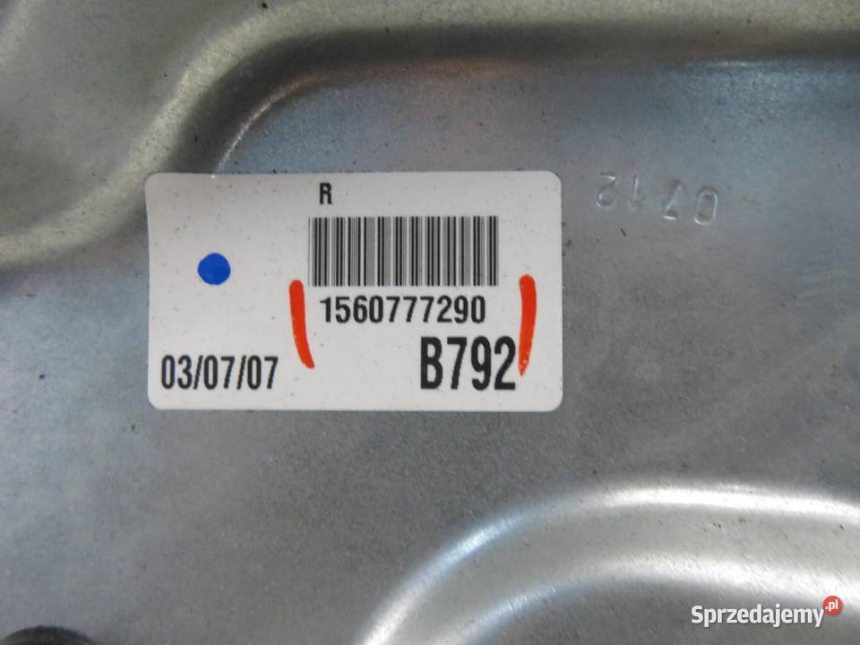 PODNOŚNIK SZYBY PRAWY TYLNY ALFA ROMEO 159 Motoryzacja sprzedam