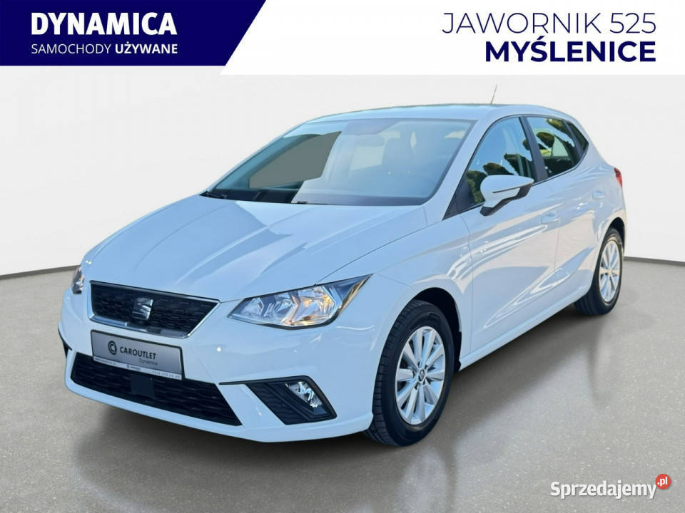 Seat Ibiza VAT 23 Style 10TSI 95 M5 2019 r salon kurtyny powietrzne