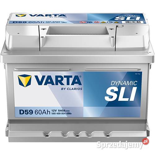 Akumulator 60Ah 540A EN VARTA Dynamic D59 Ostrowiec Świętokrzyski
