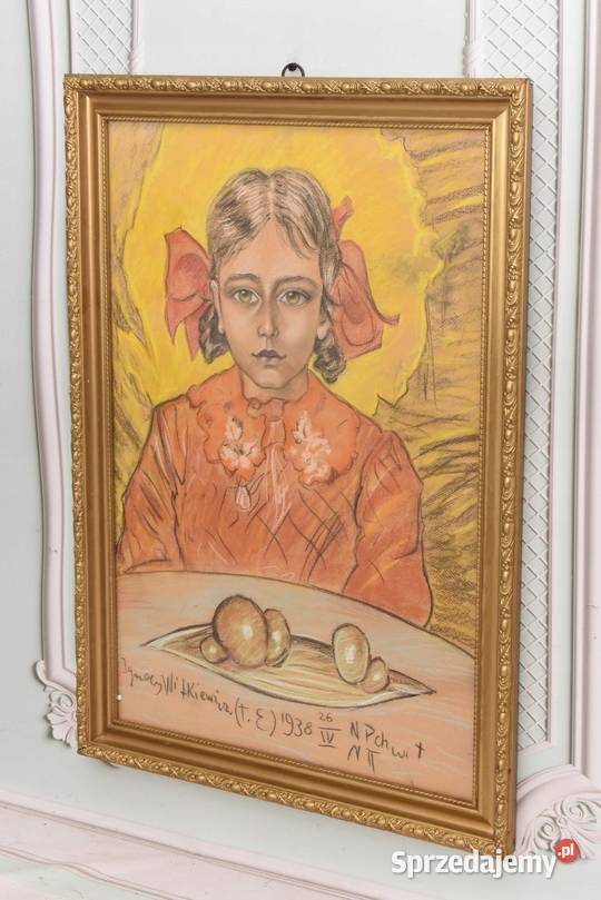 Ignacy Witkiewicz Witkacy 1937 Pastel Stary Kraków
