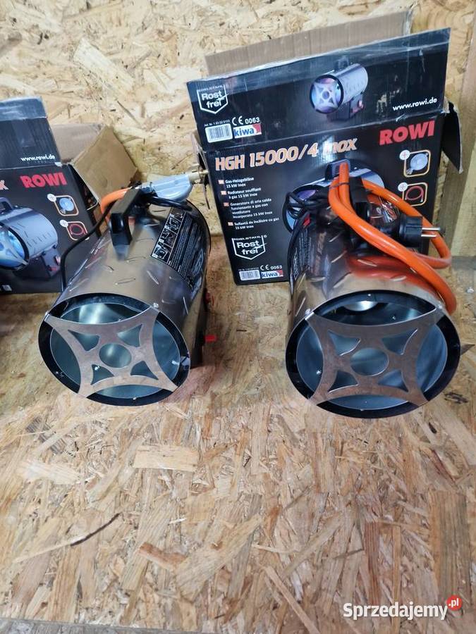 Nagrzewnica gazowa ROWI HGH 15000 4 Inox 15 kw Głogowa