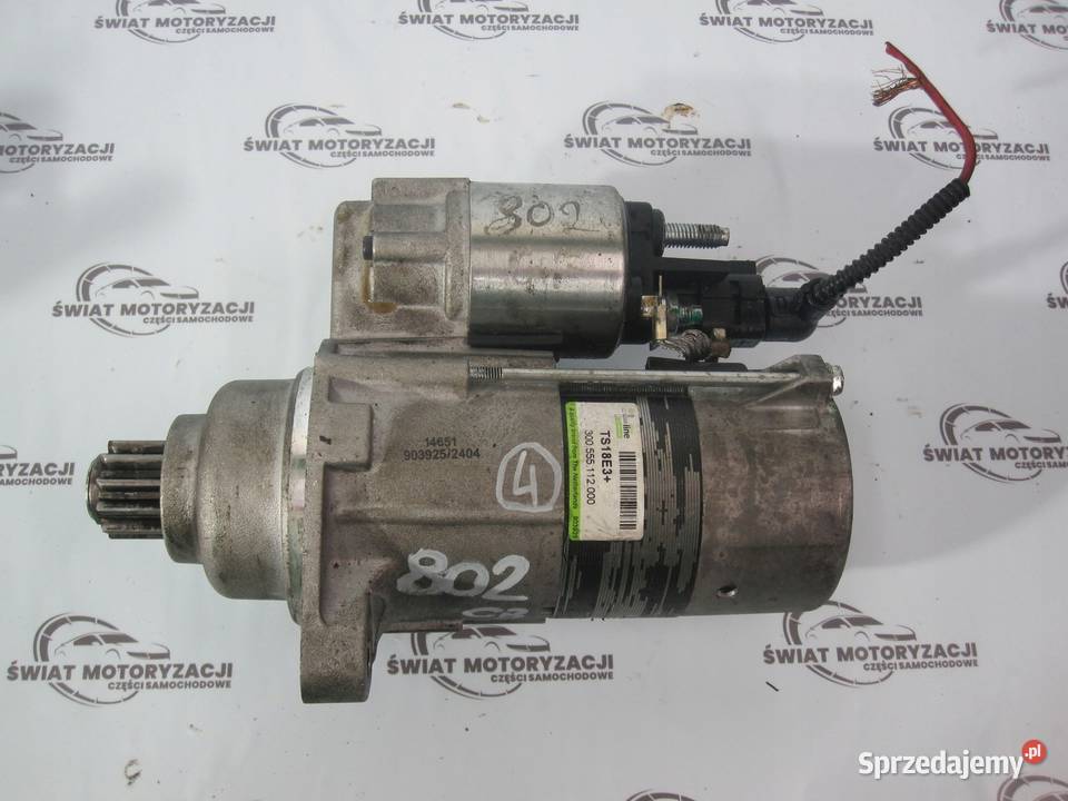 TIGUAN 10r 20 TDI CBA CBAB 140 rozrusznik TS18E3 Rok produkcji 2010 Kielce