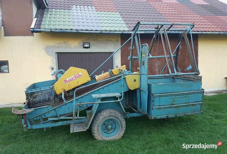 Kombajn do ziemniaków mały KARLIK oryginał mało małopolskie