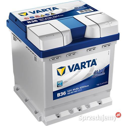 Akumulator Varta Blue Dynamic B36 44Ah420A osobowe Gdynia sprzedam