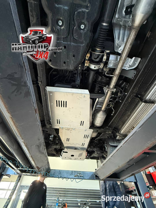 KOMPLET Osłon Aluminium 6mm Toyota Hilux 2015 Pasłęk