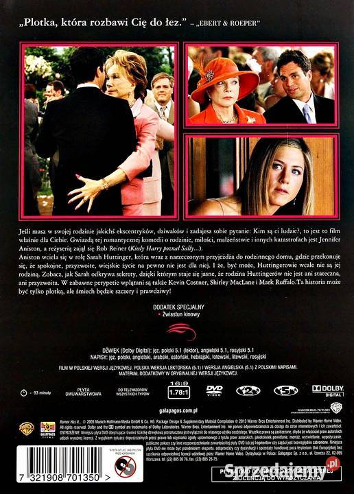 Z UST DO UST JENNIFER ANISTON ZAKOCHANE KINO Kalisz