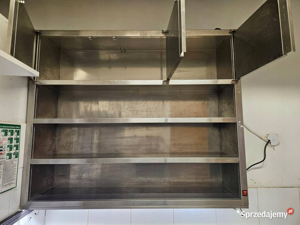 Szafka wisząca ze stali NIERDZEWNEJ 128 x 108 x Góra