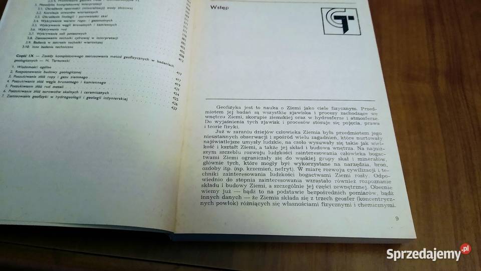 Geofizyka poszukiwawcza klasa IIIV 24 Kozera szkoła ponadgimnazjalna Gdańsk sprzedam