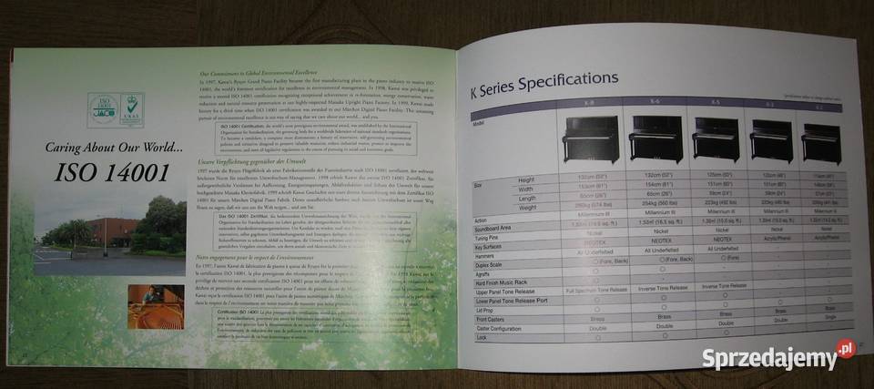 Kawai K Series Professional Upright Pianos